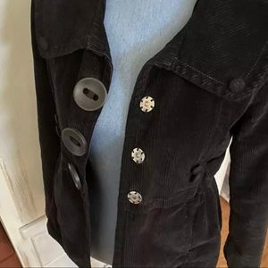 Corduroy Fall Jacket By Marc Jacobs Size 4 Oversized Collar & Buttons EUC
